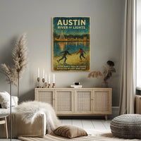 Austin River of Lights Poster