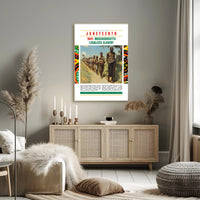 Black History Event: 1641 Slavery Legalization Educational Poster