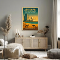 Abu Dhabi's Jewel Tradition Meets Innovation Travel Poster