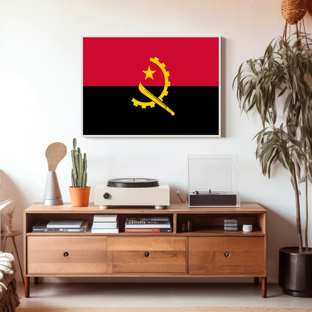 Angola Flag Poster