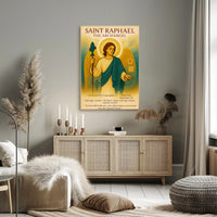 Saint Raphael the Archangel Poster PosterGoat