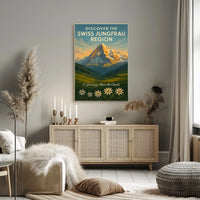 Discover the Swiss Jungfrau Region Poster