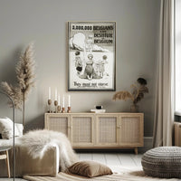 Belgium Relief Effort Compassionate Propaganda Poster PosterGoat