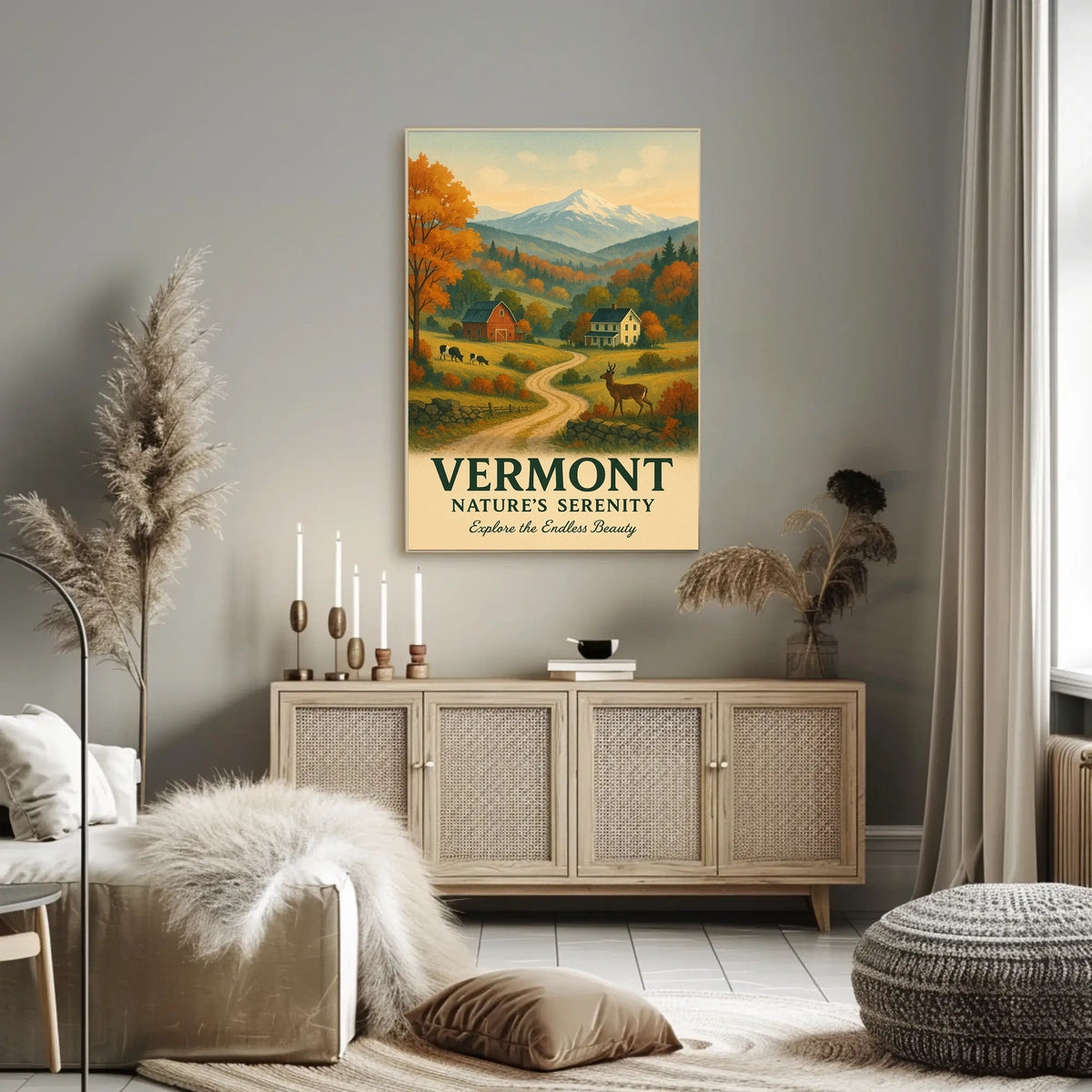 Vermont Natures Serenity Poster