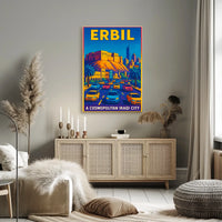 Erbil A Cosmopolitan Iraqi City Poster