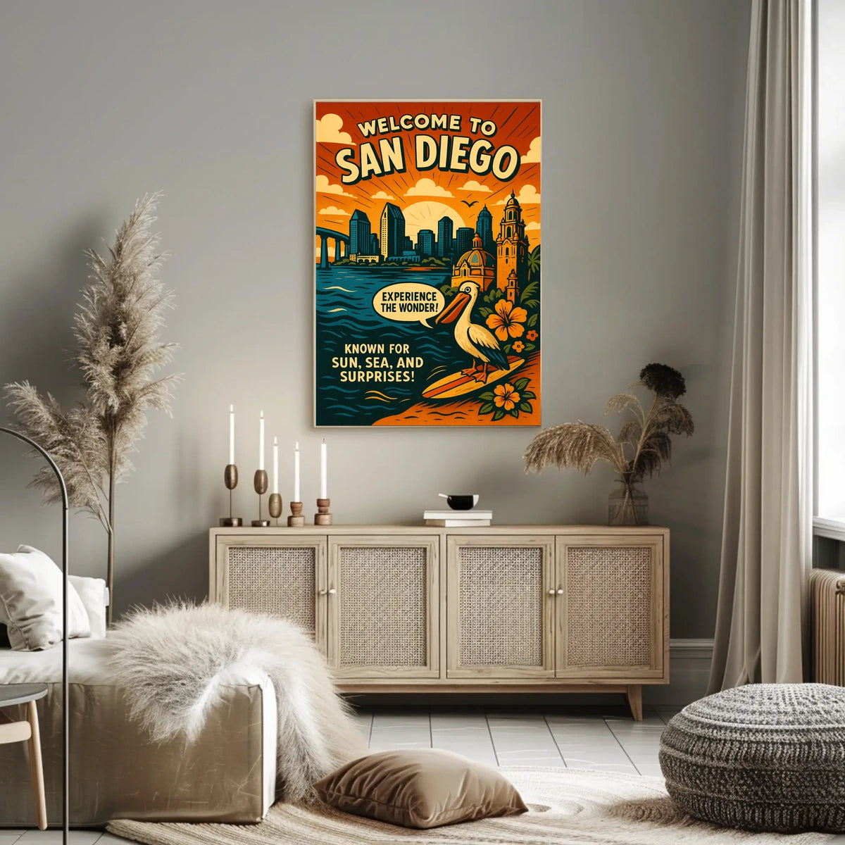 Welcome To San Diego Poster