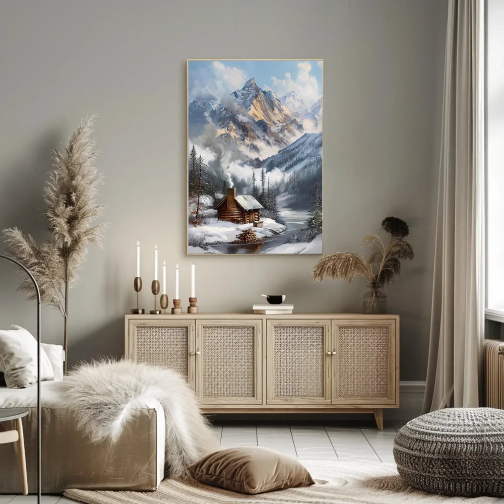 Vintage Art Deco Cityscape Poster