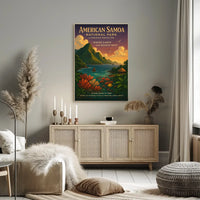 National Park of American Samoa Conservation Poster