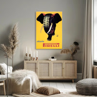 Pirelli Elephant Tire Poster