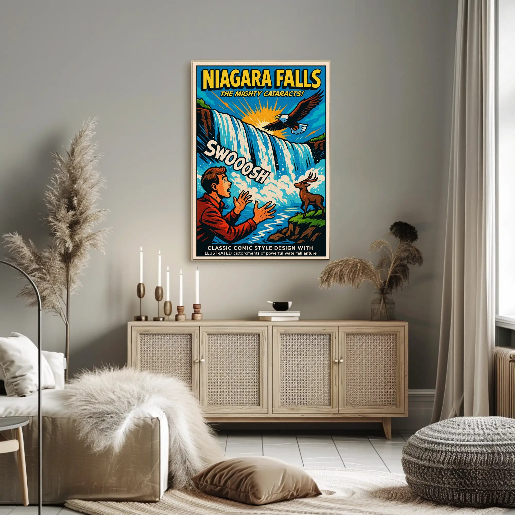 Niagara Falls The Mighty Cataracts Poster PosterGoat