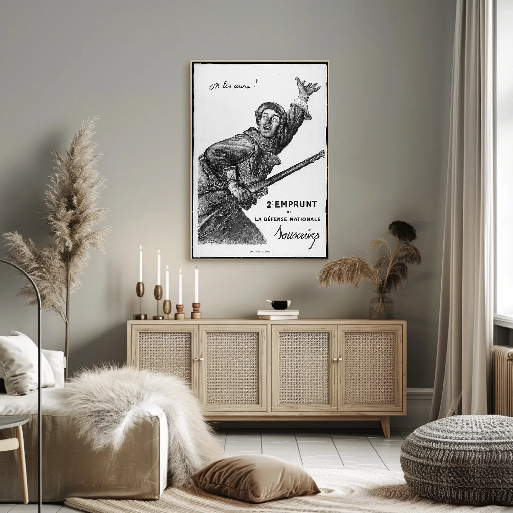 French National Defense Loan Poster PosterGoat