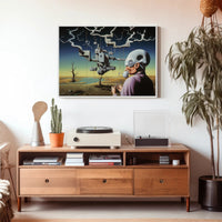 Futuristic Invention Abstract Surreal Art Sci-Fi Poster