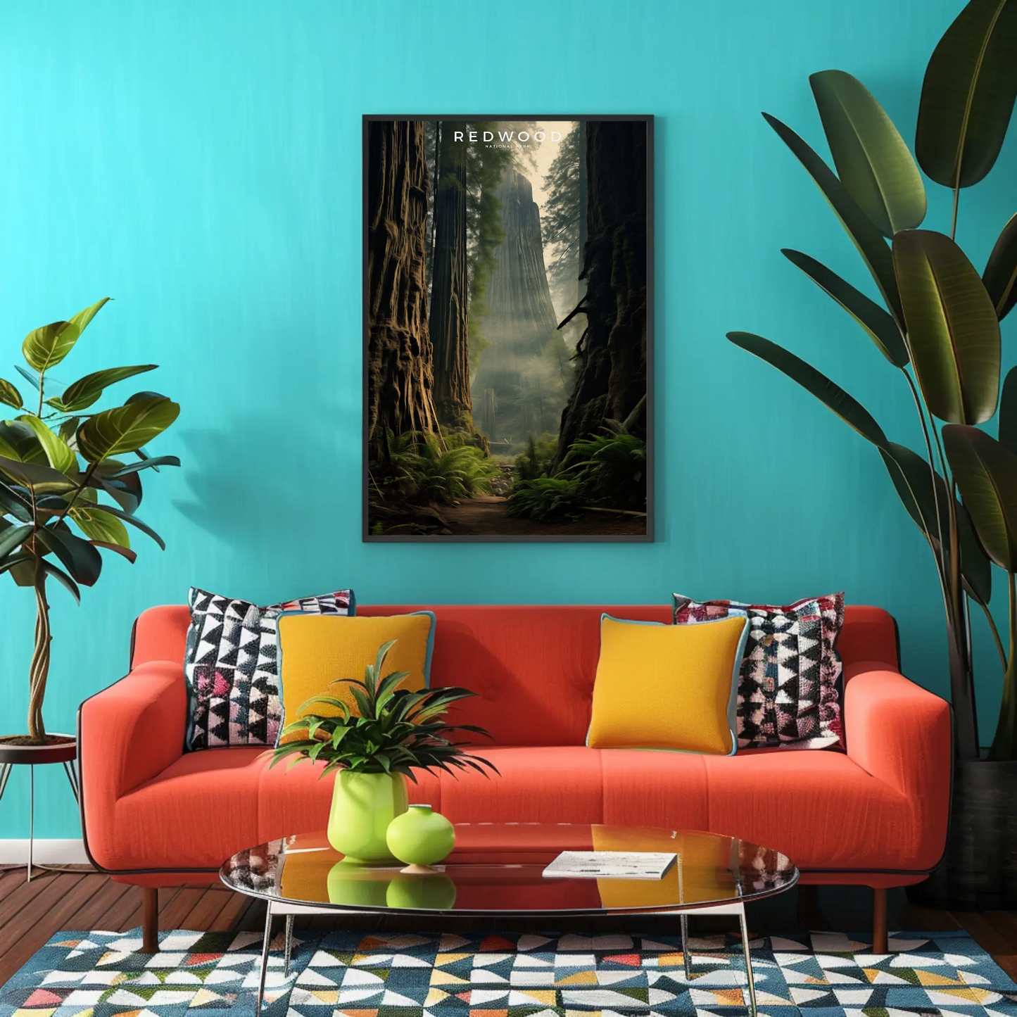 Redwood National Park Poster