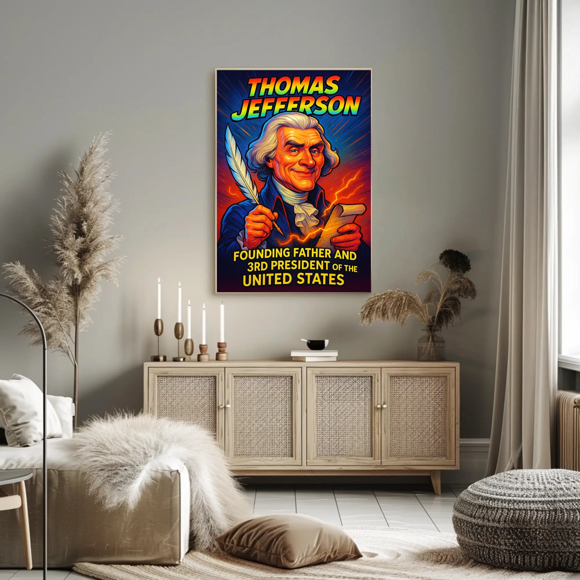 Thomas Jefferson 3rd President Poster PosterGoat