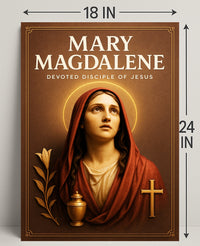 Mary Magdalene Devoted Disciple Poster PosterGoat