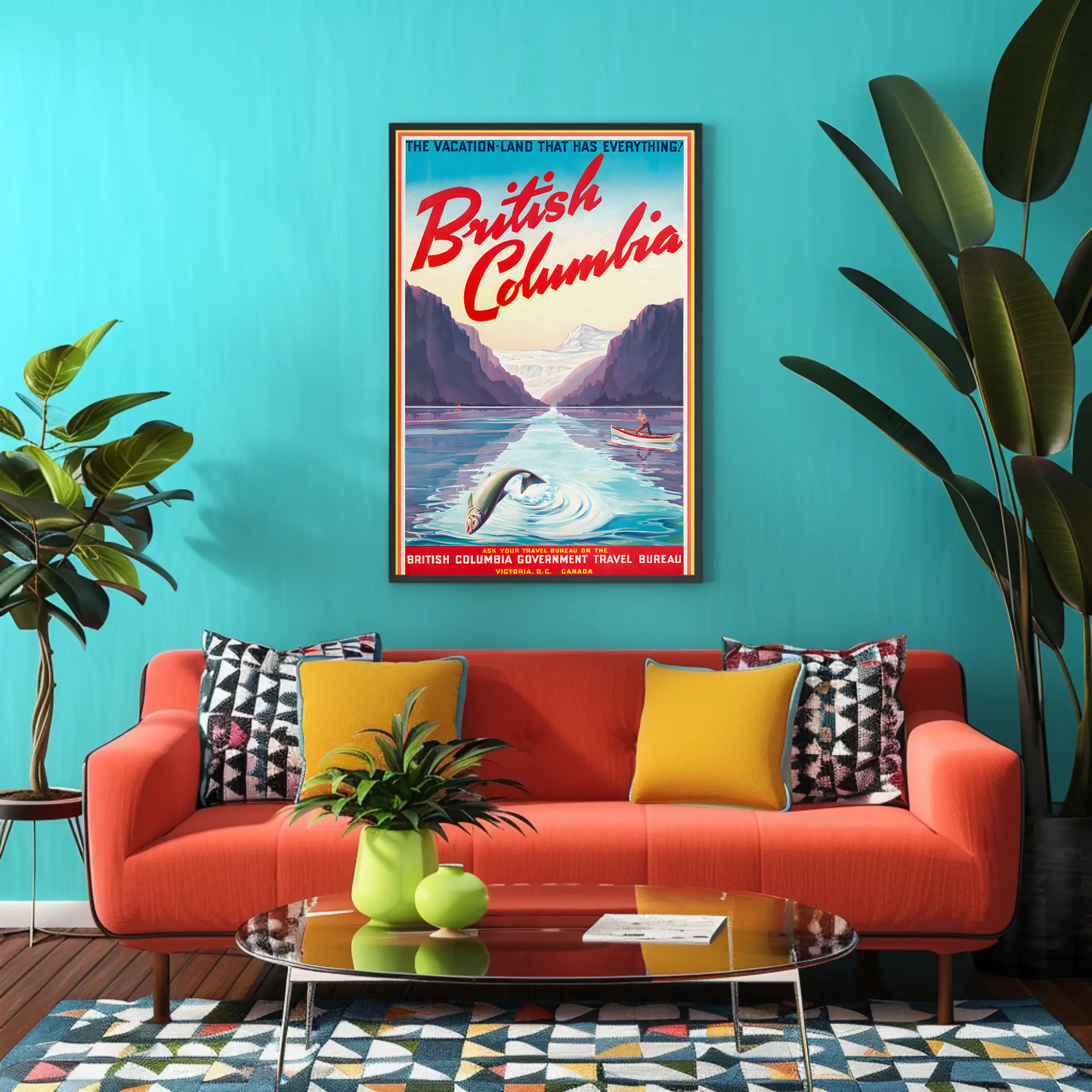 British Columbia The Vacation Land That Has Everything! (1947) Poster