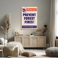 Prevent Forest Fires Poster PosterGoat