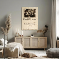 World War I Food Conservation Propaganda Poster PosterGoat