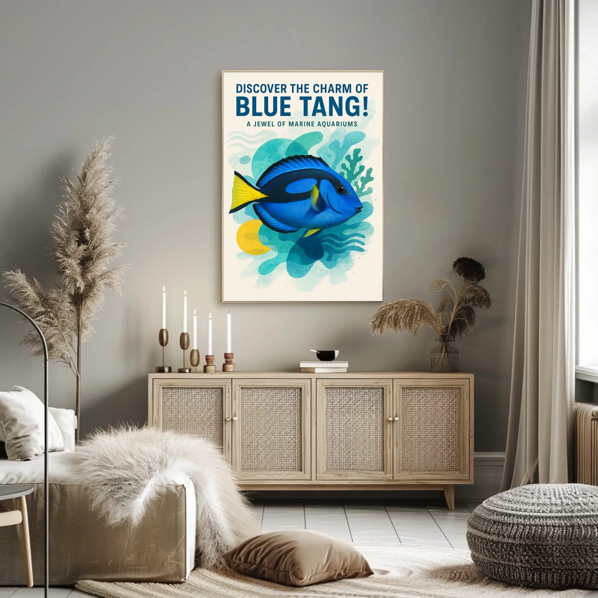 Discover the Charm of Blue Tang Poster