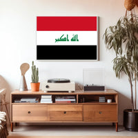 Iraq Flag Poster