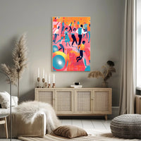 Vibrant Dance Celebration Poster