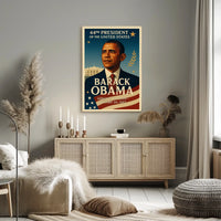 Obama Presidency Inspirational Leadership Historical or Presidential Poster
