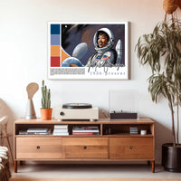 Mae Jemison: A Trailblazer in Space Poster