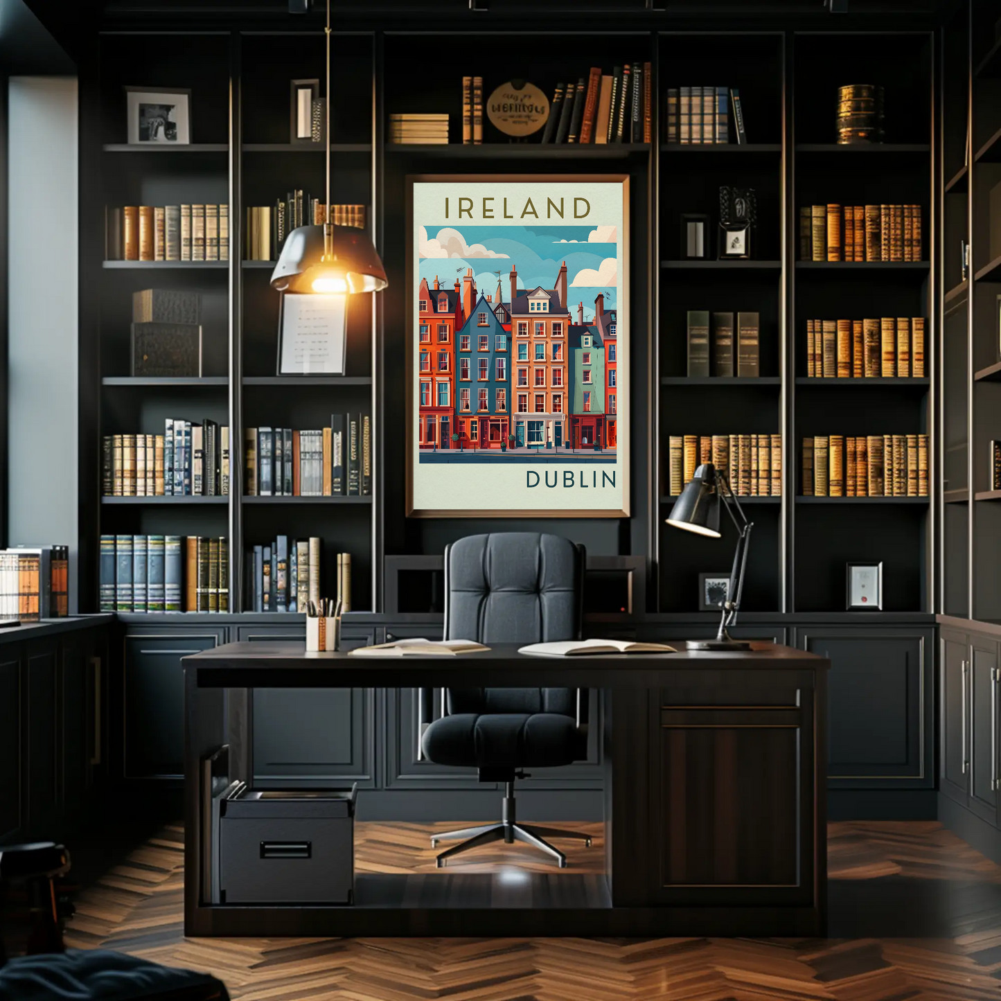 Vintage Poster - Ireland Dublin