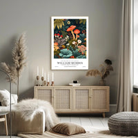 William Morris Cotton Prints Exhibition Poster