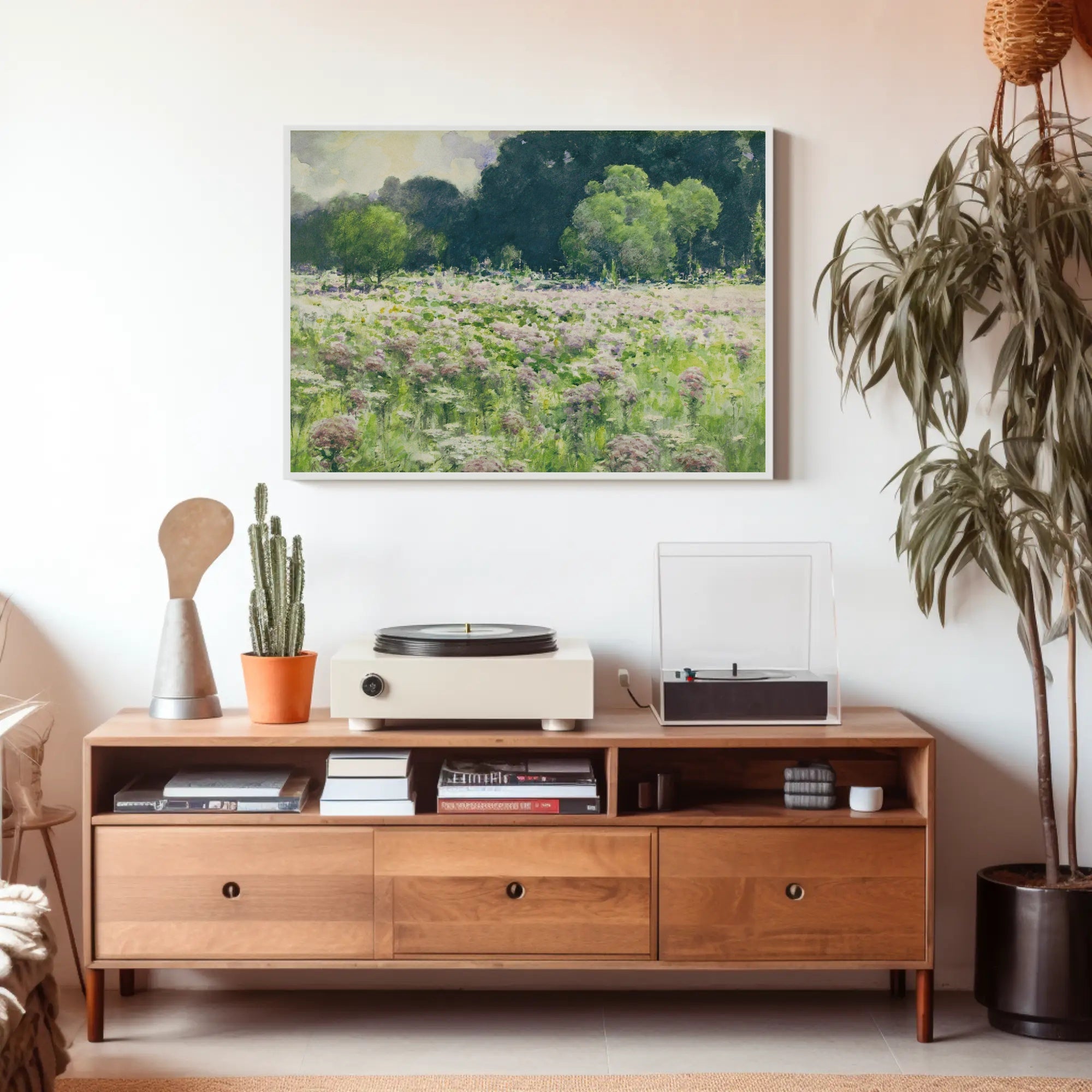 Serene Summer Meadow Poster