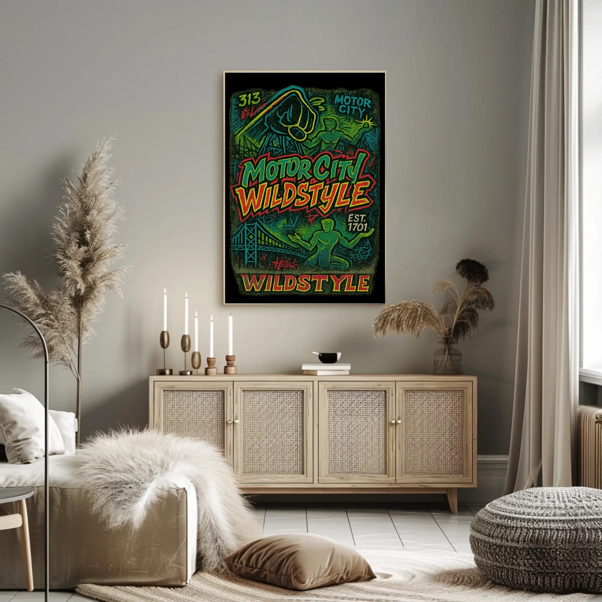 Motor City Wildstyle Poster