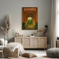Alhambra Majestic Jewel of Spain Poster