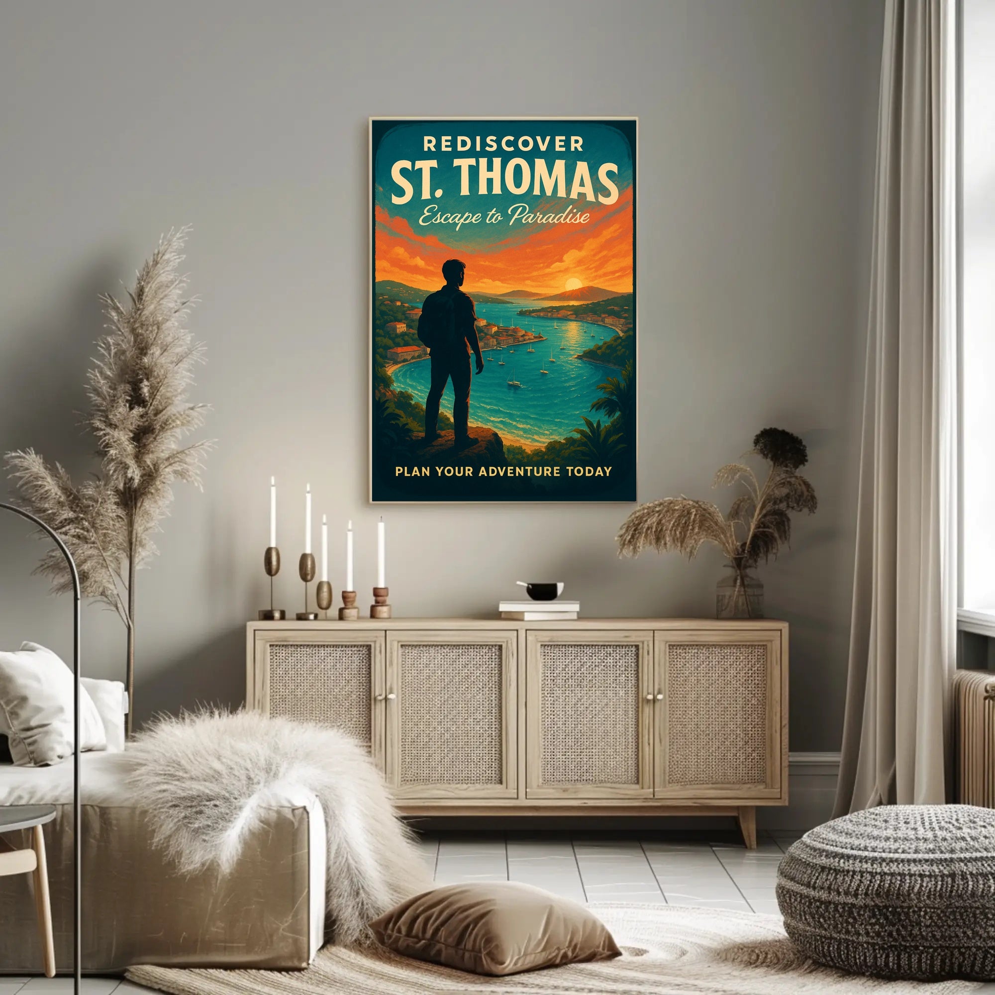 Rediscover St. Thomas Poster PosterGoat