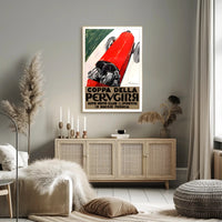 Coppa della Perugina Racing Poster