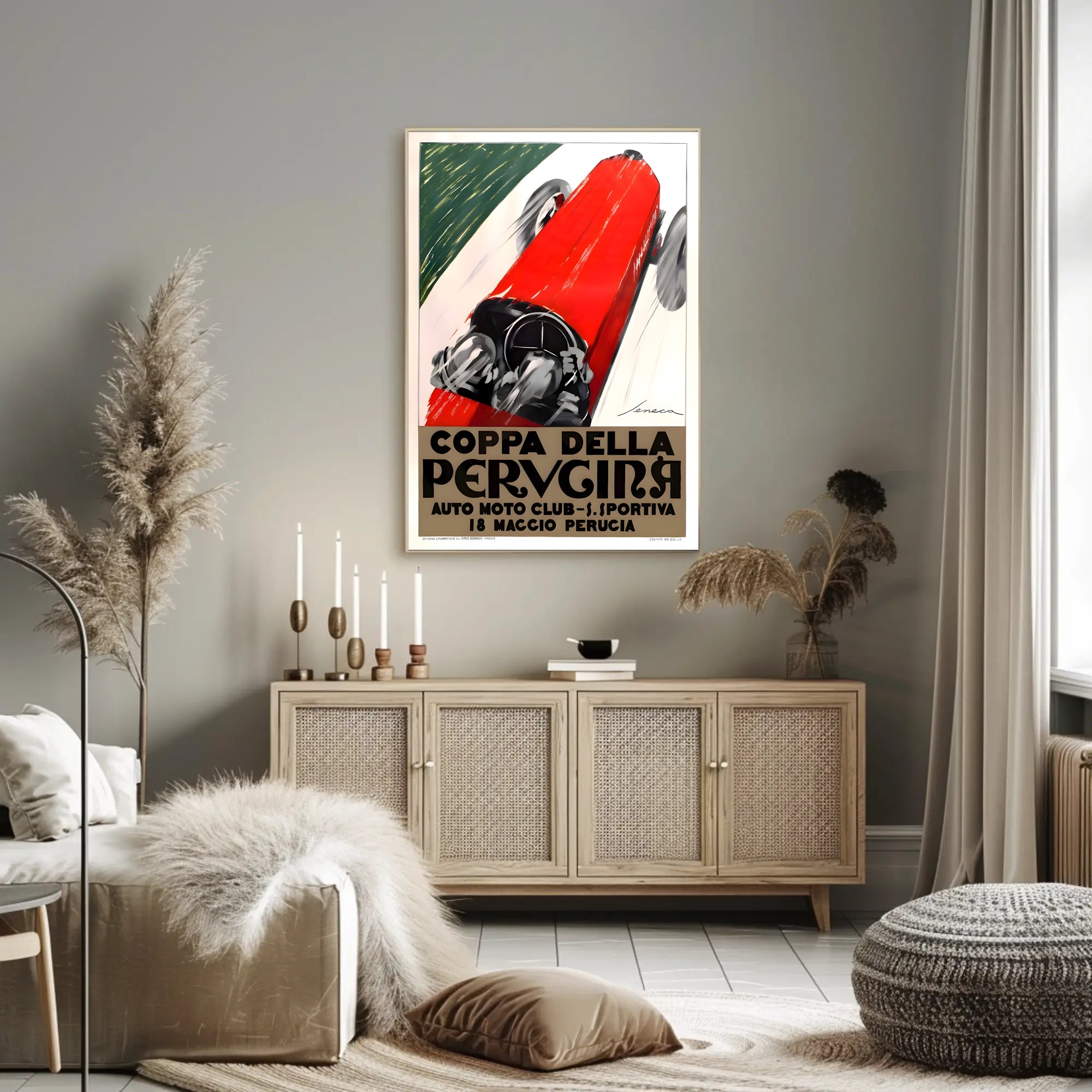 Coppa della Perugina Racing Poster