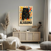 Alabama Art Poster