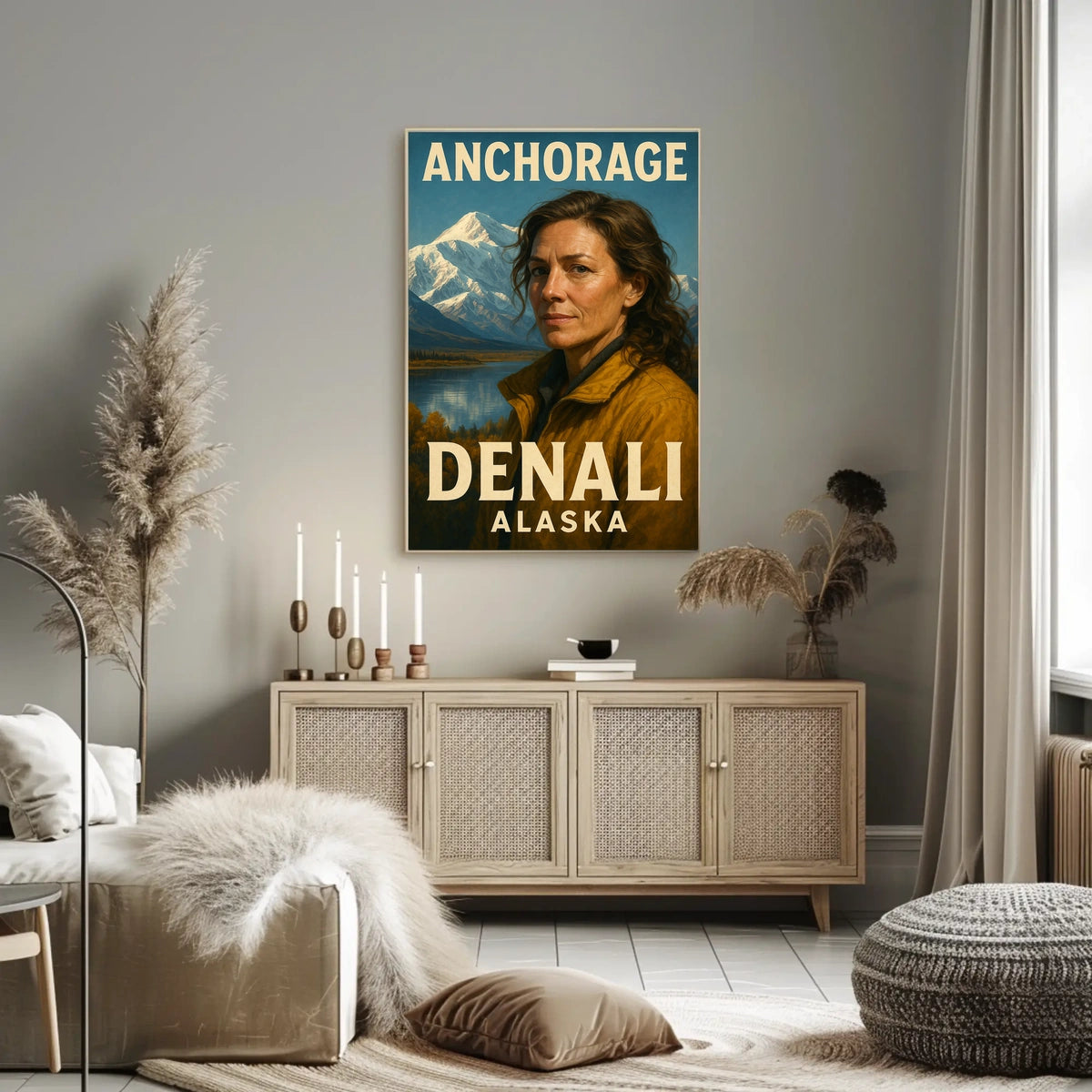 Denali Adventure Alaska Poster