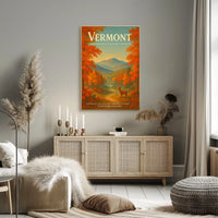 Vermont The Essence of Natures Palette Poster