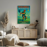 Pickleball Passion Poster
