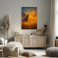 The Timeless Majesty: Great Pyramid of Giza Poster