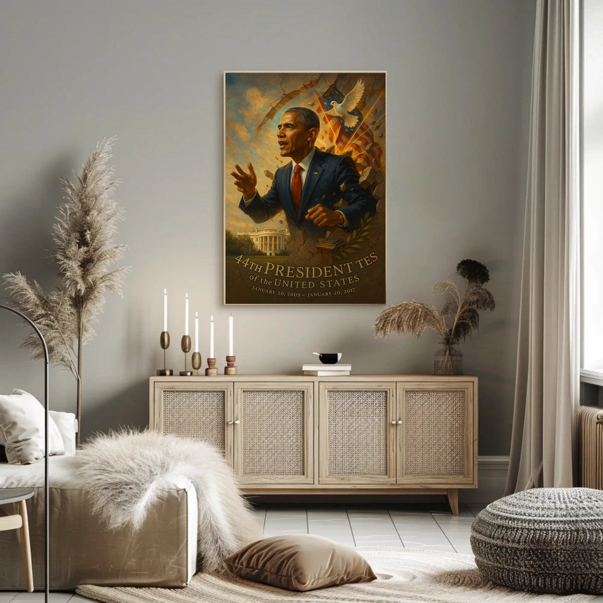 44th President of the United States Poster