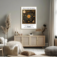 William Morris Cotton Prints Exhibition Poster