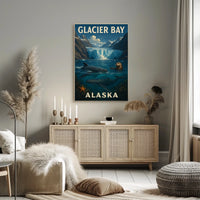 Glacier Bay, Alaska Poster