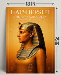 Hatshepsut The Pharaoh Queen Poster PosterGoat