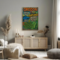 Oregon Highlights Poster
