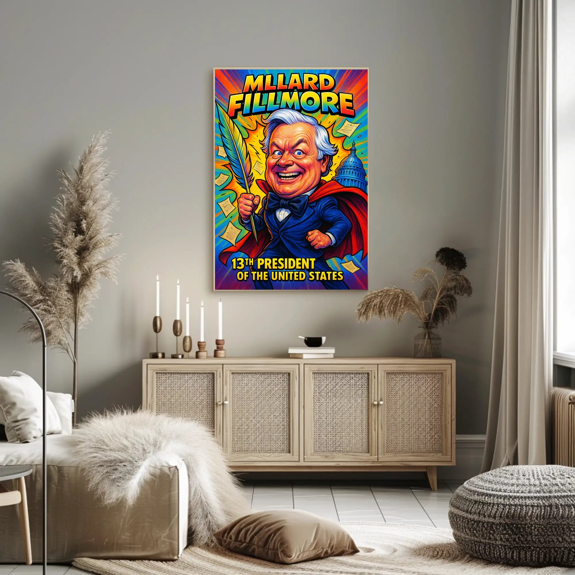 Millard Fillmore 13th President Poster PosterGoat