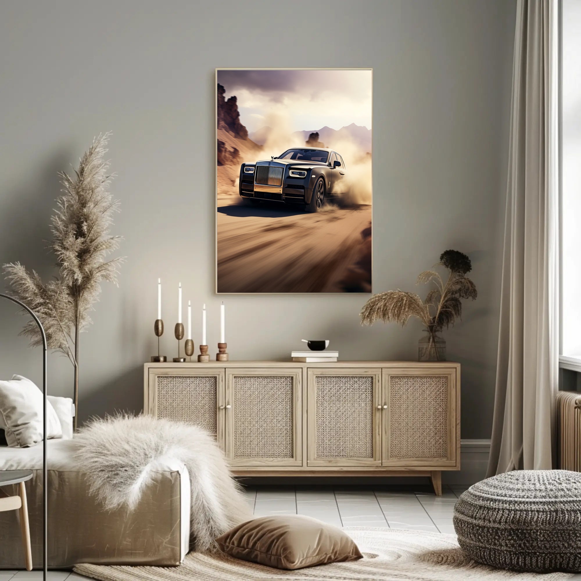 Luxury in Motion Poster PosterGoat