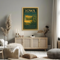 Iowa Heartland of America Poster