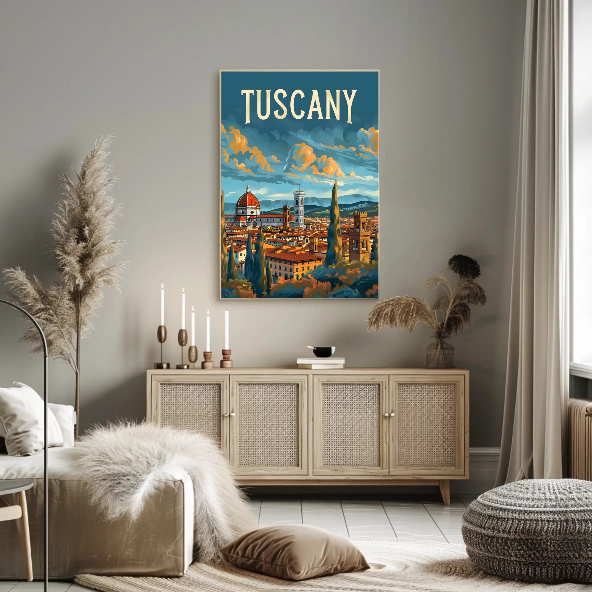 Scenic Tuscany Poster