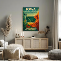 Embrace the Spirit of The Hawkeye State Poster
